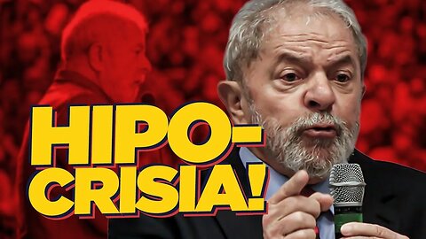 HIPOCRISIA: Lula está sendo DESMASCARADO!