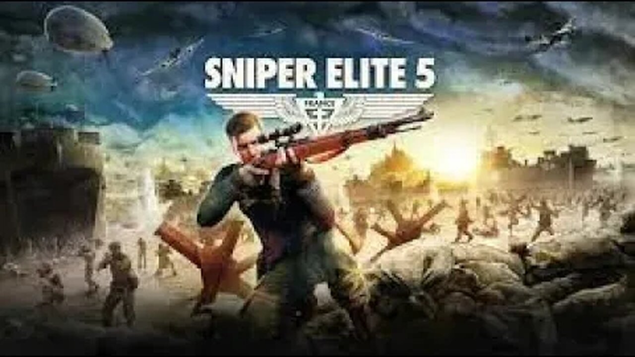 SNIPER ELITE 5 INICIO DE GAEMPLAY EM PORTUGUES