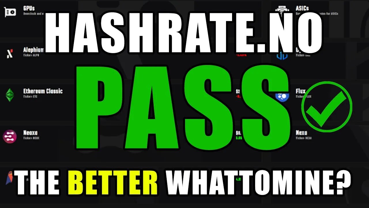 This Is Way Better!!! | Hashrate.no