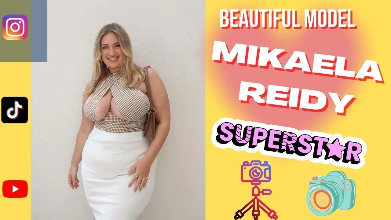 Plus Size Model Mikaela Reidy * mikaela reidy bio curvy model * mikaela reidy wiki curvy models plus