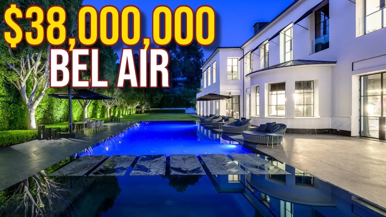 Touring $38,000,000 BEL AIR Golf Course Mega Mansion