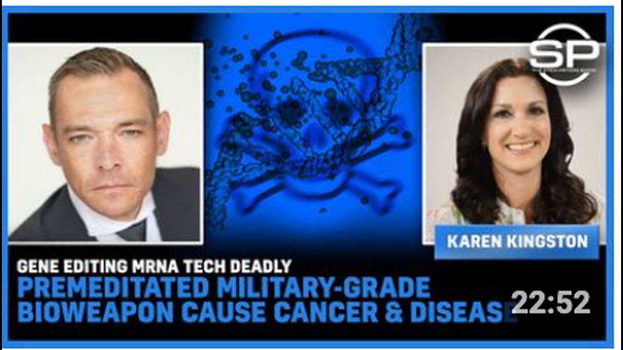 Gene Editing mRNA Tech DEADLY Premeditated Military-Grade Bioweapon Cause Cancer & Disease