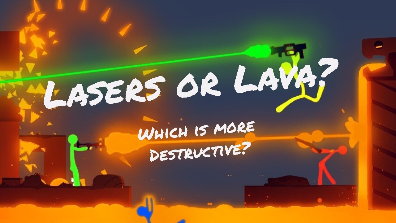 Lava vs Lasers: The Ultimate Destructive Showdown