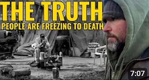 THE TRUTH: PEOPLE ARE FREEZING TO DEATH! (Mirror)