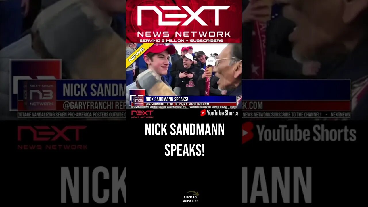 Nick Sandmann Speaks! #shorts