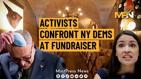 Activists Confront NY Democrats At Fundraiser