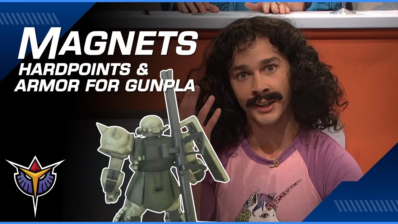 Using Magnets to Add Hardpoints & Modular Armor to Gunpla (Full Armor ZZ Gundam & Zaku II)