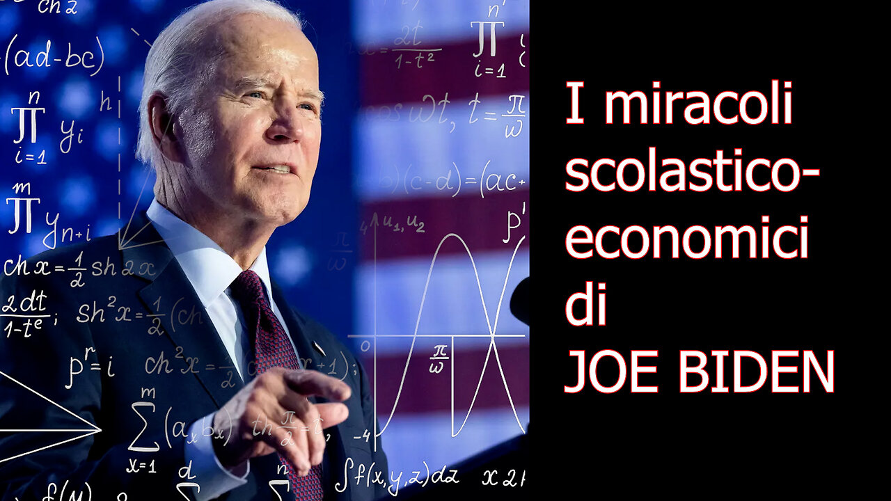 I miracoli scolastici di Joe Biden!