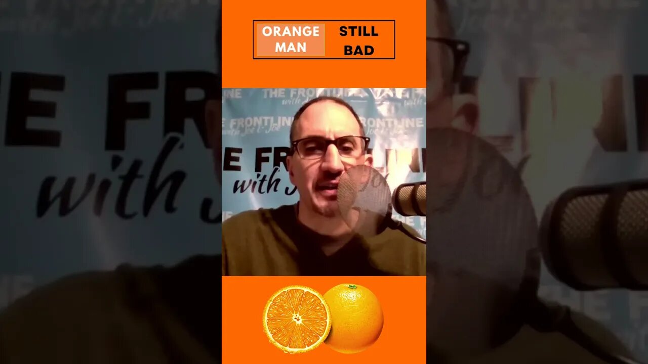 BREAKING NEWS: Orange Man Still Bad!