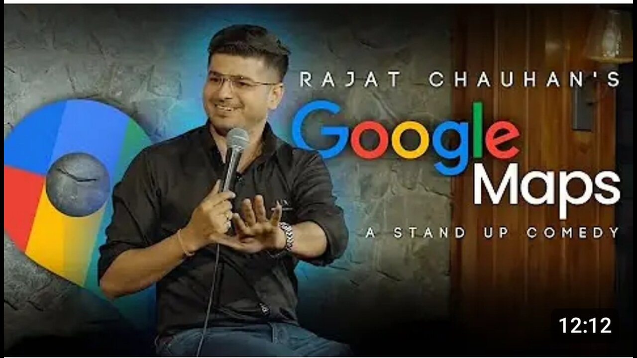 Google map standup comedy