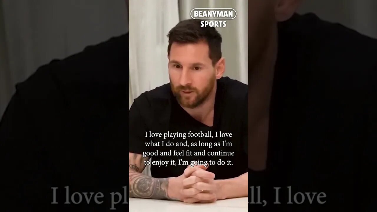 Messi on the possibility of playing in 2026 World Cup