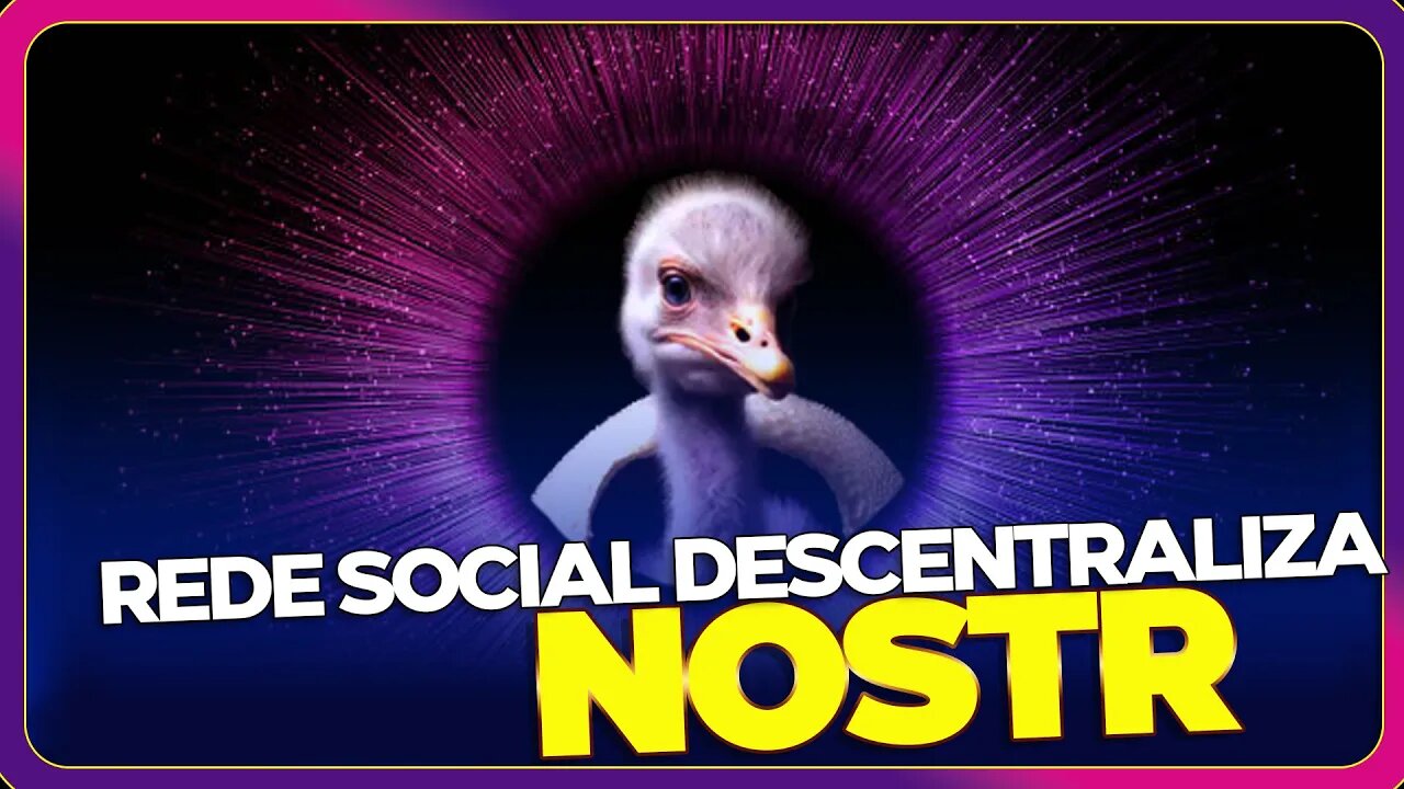 NOSTR a rede social descentralizada sem censura | #Ozzinformados #nostr #descentralizadas