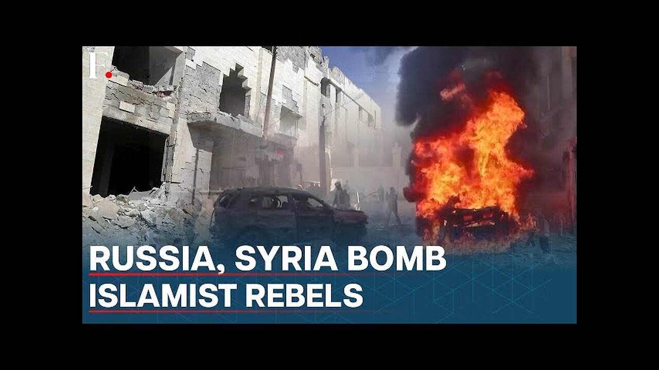 Russian And Syrian Jets Intensify Attacks In Rebel-Held Territory Of Syria