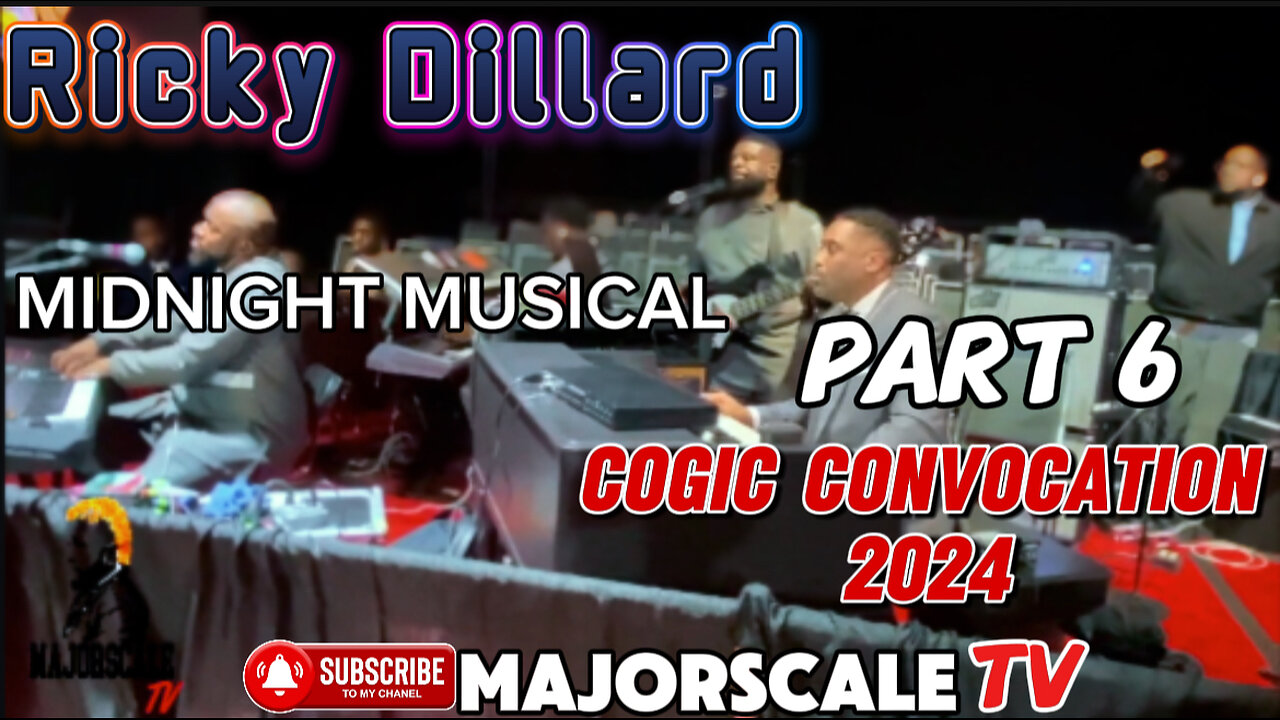 Ricky Dillard Midnight Musical (Part 6) 2024 🎵#cogicconvocation