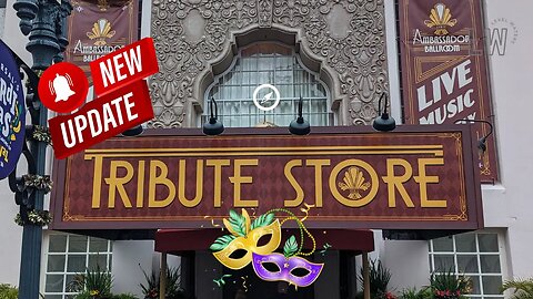 NEW Tribute Store at Universal Studios Orlando for Mardi Gras 2023