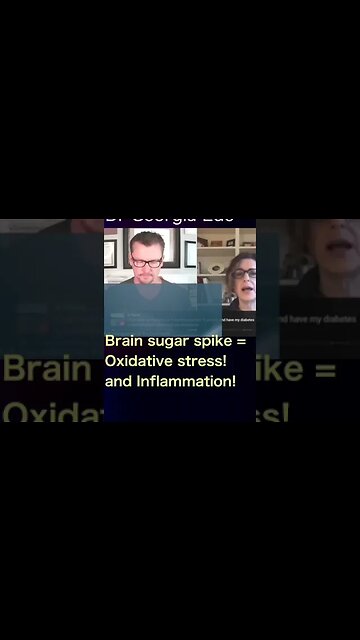 Dr Georgia Ede: Many meals a day spikes our brain's glucose causing depression & anxiety #shorts