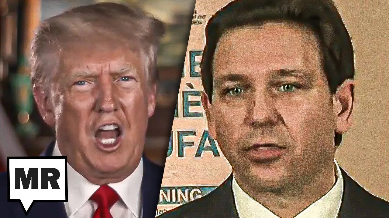 DeSantis TERRIFIED By Trump’s ‘Groomer’ Attacks