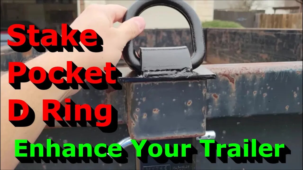 Stake Pocket D Rings - Enhance Your Trailer - A Must Have