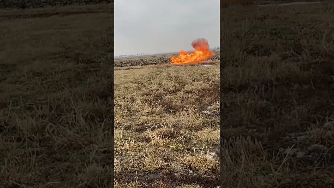 Tannerite, paint cans and diet coke? 🤷‍♂️