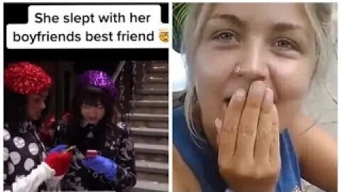 Girl leaves boyfriend to sleep with best friend #tiktok