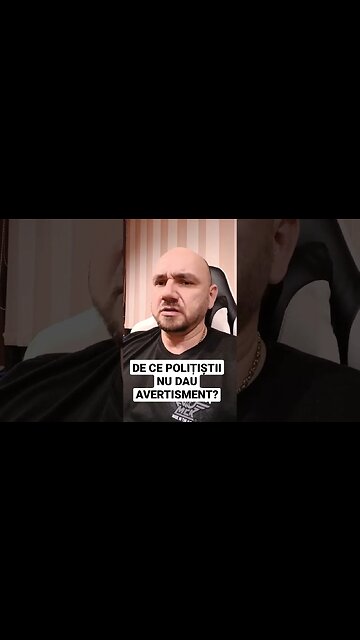 DE CE POLIȚIȘTII NU DAU AVERTISMENT?