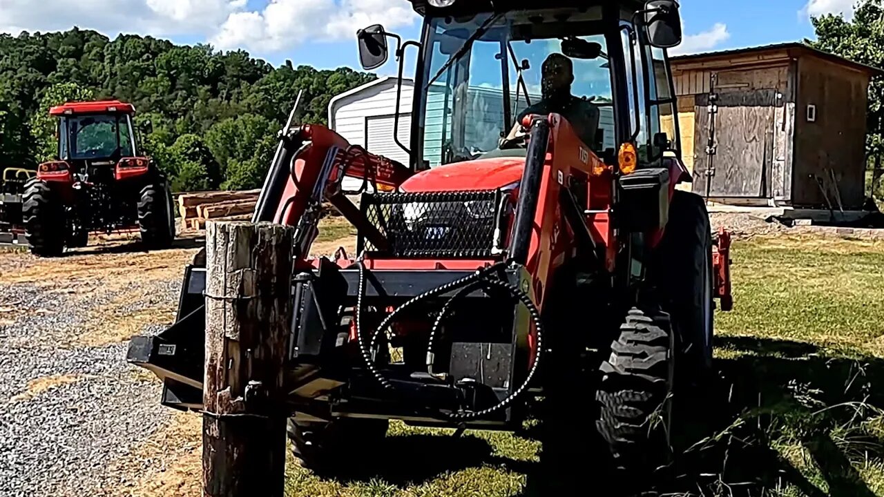 Can My Tractor Pull A Utility Pole Out Of The Ground?