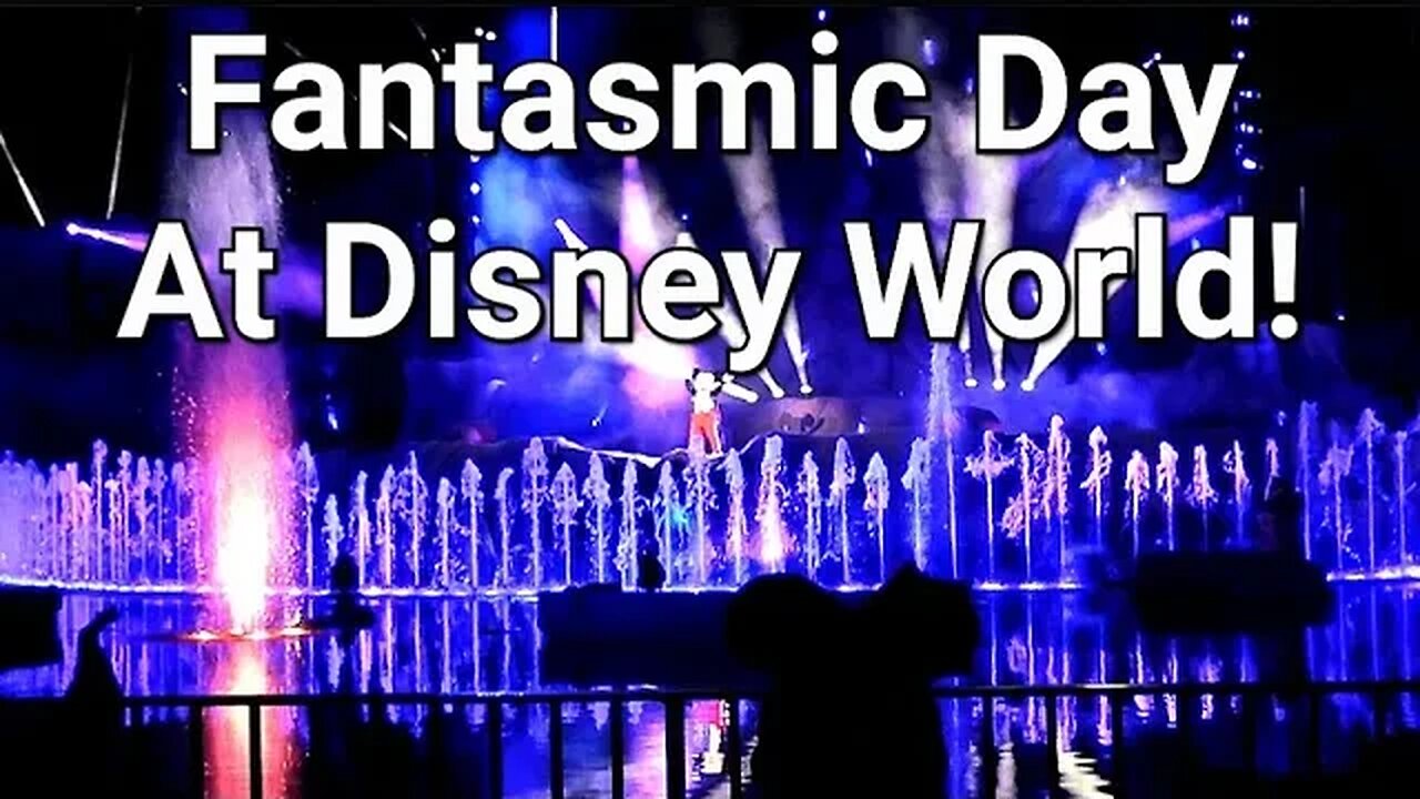 Fantasmic Day At Disney World!