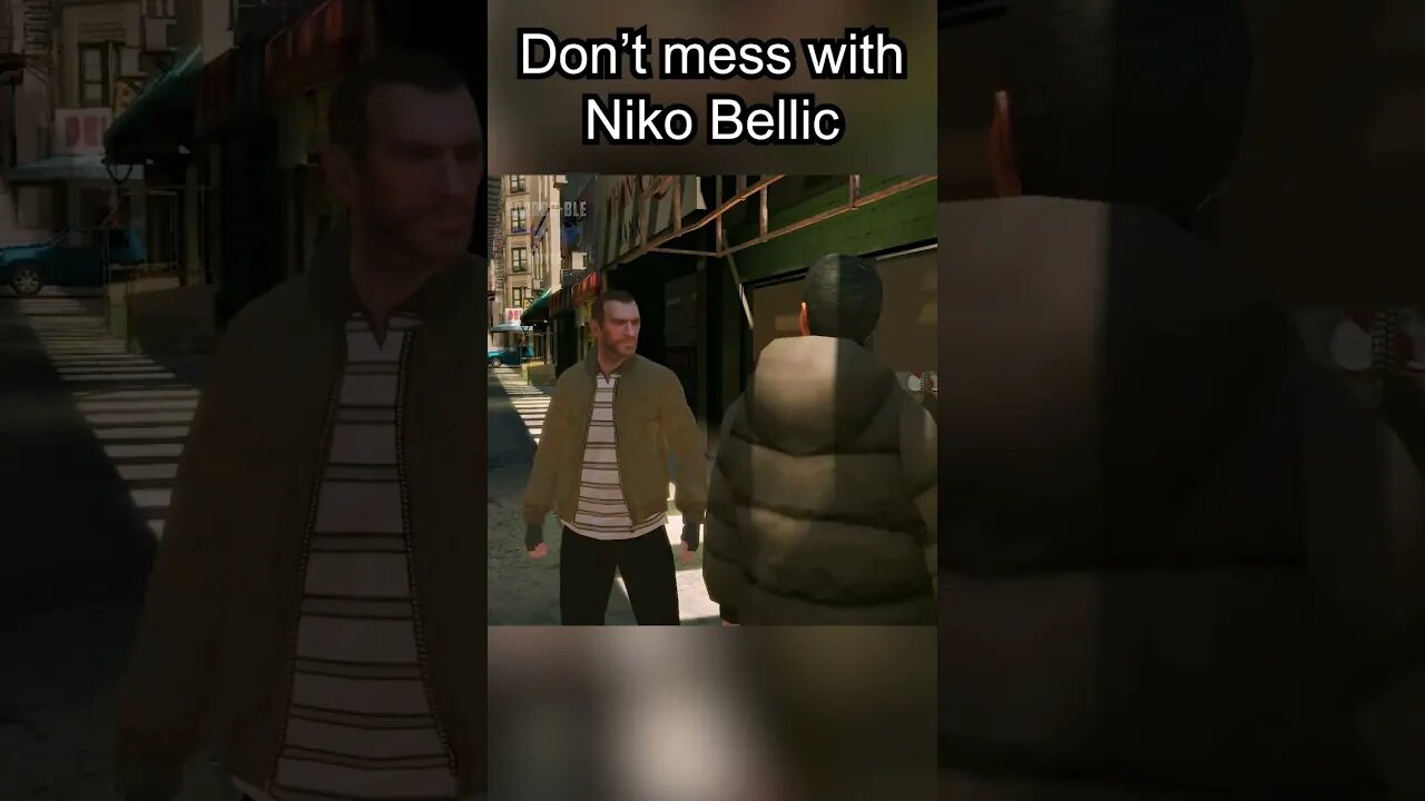 DON'T MESS with NIKO BELLIC #shorts