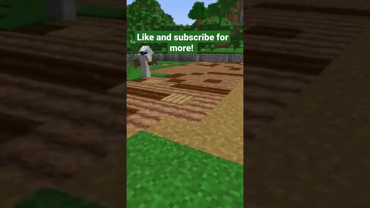 Every Hardcore #minecraft farm be like . . . #shorts