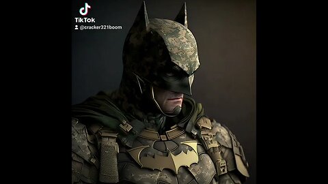 BATMAN As A SOLDIER? A.I.