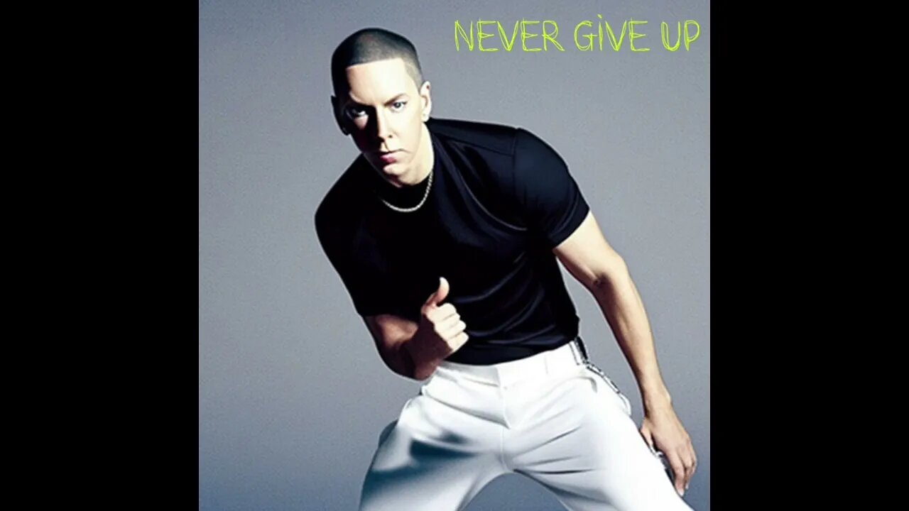 A.I Generated Eminem Dance Track | Never Give Up | #shorts #eminem #dance