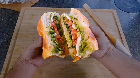 Best Italian Vegetarian Sandwich Ever Recipe !