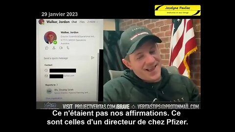 james o keefe sur la video de