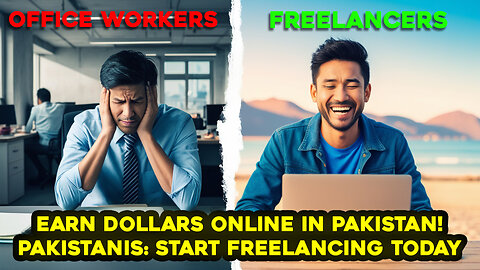 Freelancing to Financial Freedom: A Beginner’s Guide for Pakistanis | Escape 9-to-5 Jobs!