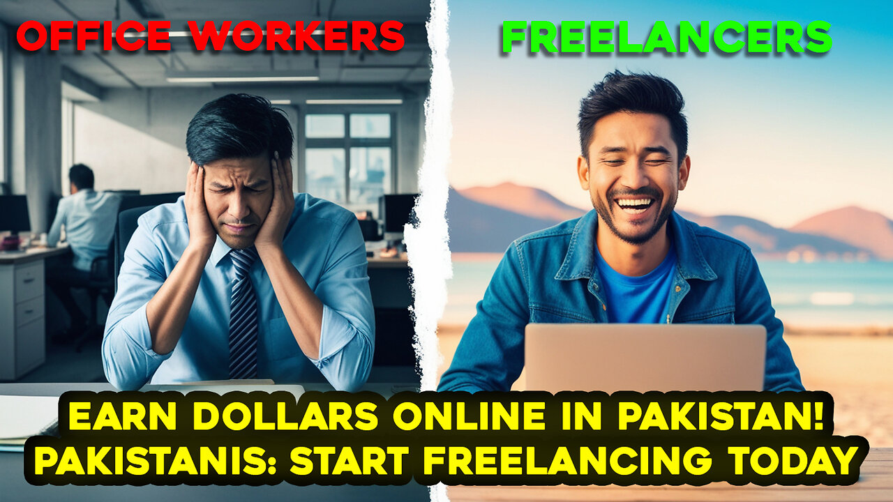 Freelancing to Financial Freedom: A Beginner’s Guide for Pakistanis | Escape 9-to-5 Jobs!