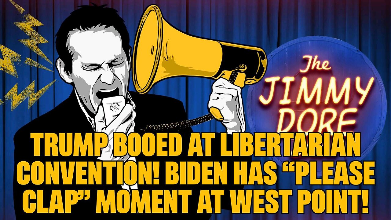 Trump BOOED at Libertarian Convention! Biden Has “Please Clap” Moment at West Point!