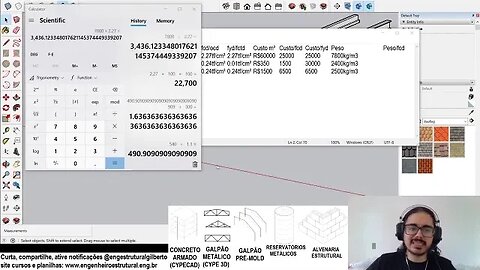 Metálica vs protendido Eng Estrutural