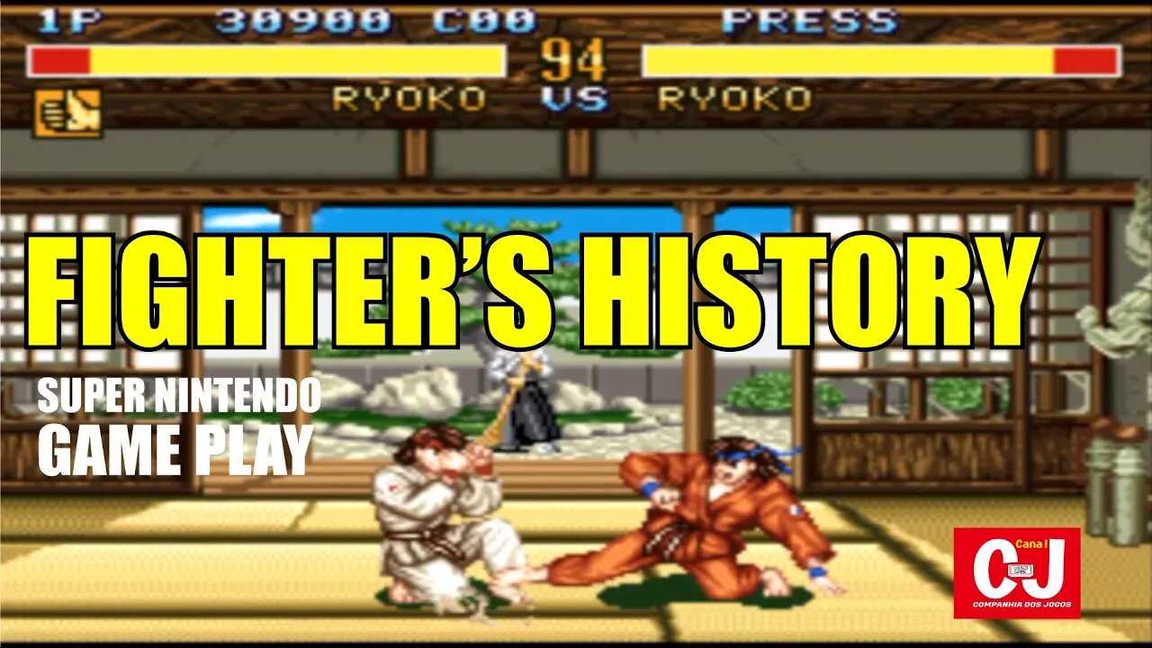 Bora jogar a cópia de "Street Fighter": "Fighters History" para o SNES