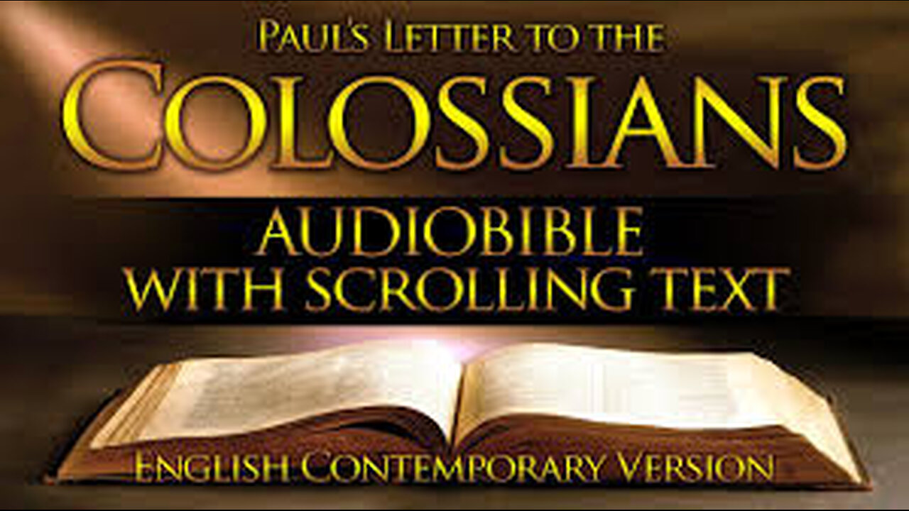 51. Colossians (Dramatized Audio Book) - Holy Bible