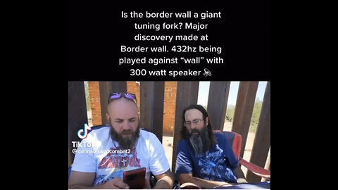 BORDER WALL TUNING FORK 432 hz