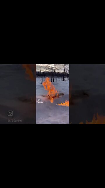 Burning Snow ❄️ 🔥