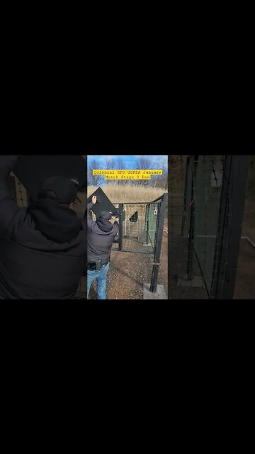🤬😡😠⚡️🔫🤜🫡🤯Colonial RPC #uspsa A January Match Stage 03 Dan #unloadshowclear #ipsc #idpa