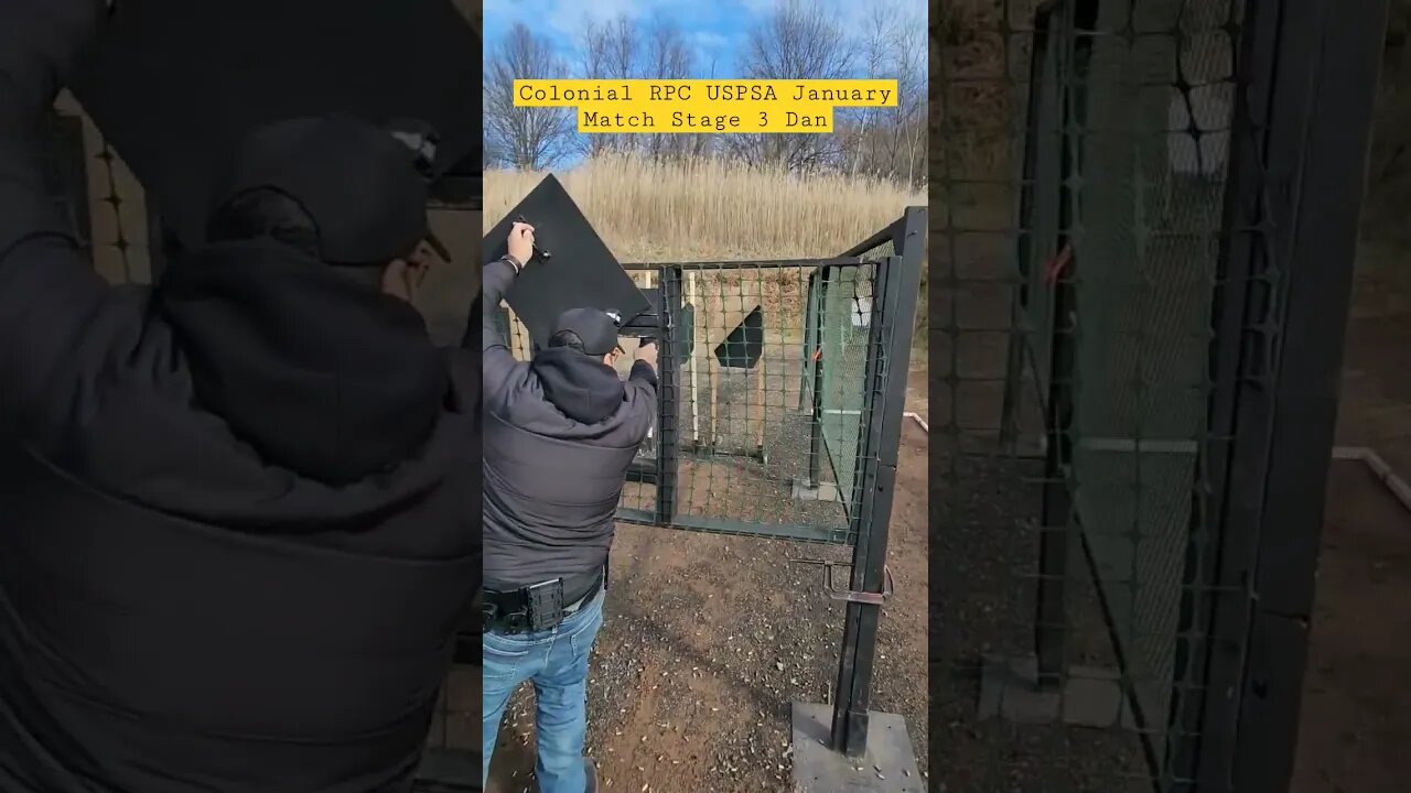 🤬😡😠⚡️🔫🤜🫡🤯Colonial RPC #uspsa A January Match Stage 03 Dan #unloadshowclear #ipsc #idpa