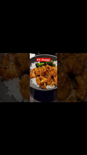 P.F. Changs Spicy Chicken 🐔 🌶🔥🥵🍚 #spicy #chicken #rice #pfchangs