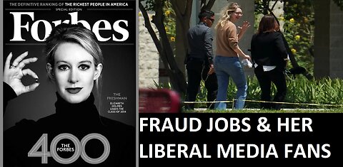 Wannabe Female Steve Jobs Elizabeth Holmes Sentence Reduced Again = Female Privilege