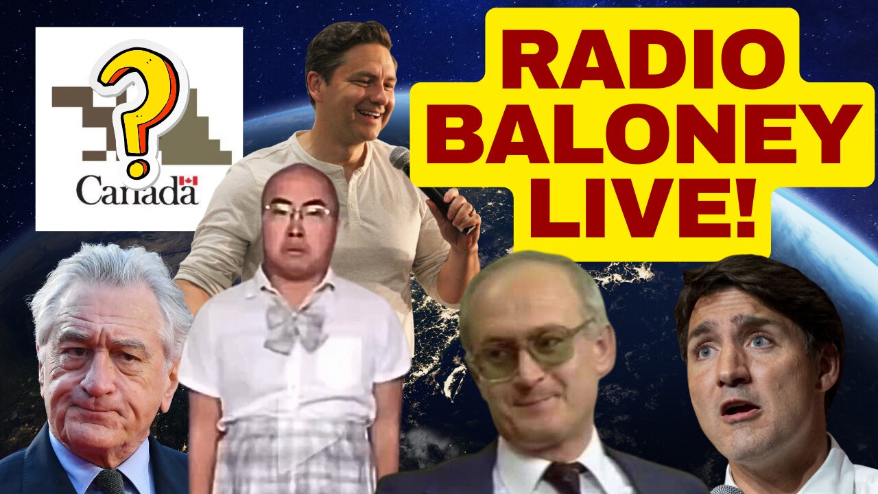 Radio Baloney Live! New Canada Army Logo, Free Speech At Risk, Yuri Bezmenov, Twitter Review