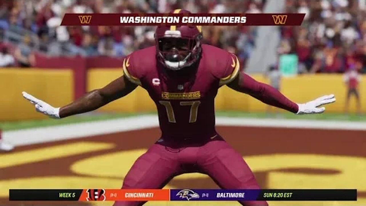 Madden NFL 23: Tennessee Titans @ Washington Commanders (Redskins) Franchise Mode Year 1 Week 5
