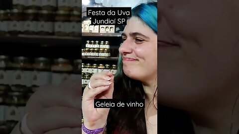 Gelėia de vinho Festa da Uva Jundiaí #shorts #viral