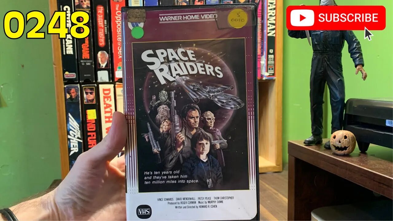 [0248] SPACE RAIDERS (1983) VHS INSPECT [#spaceraiders #spacrraidersVHS]