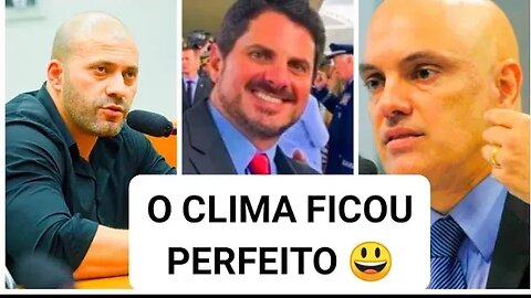 Alexandre de Moraes Abriu jogo ao comentar sobre o senador e Daniel Silveira